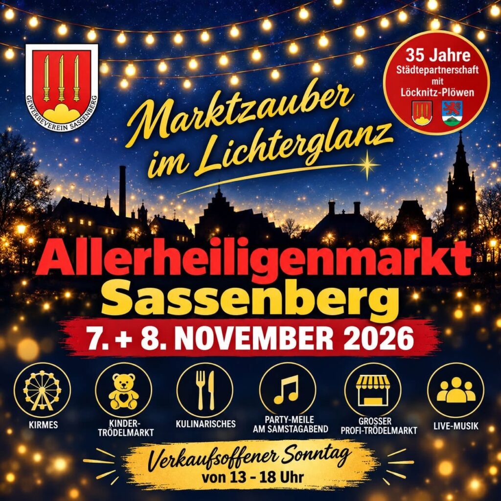 Allerheiligenmarkt am 7. + 8.11.2026