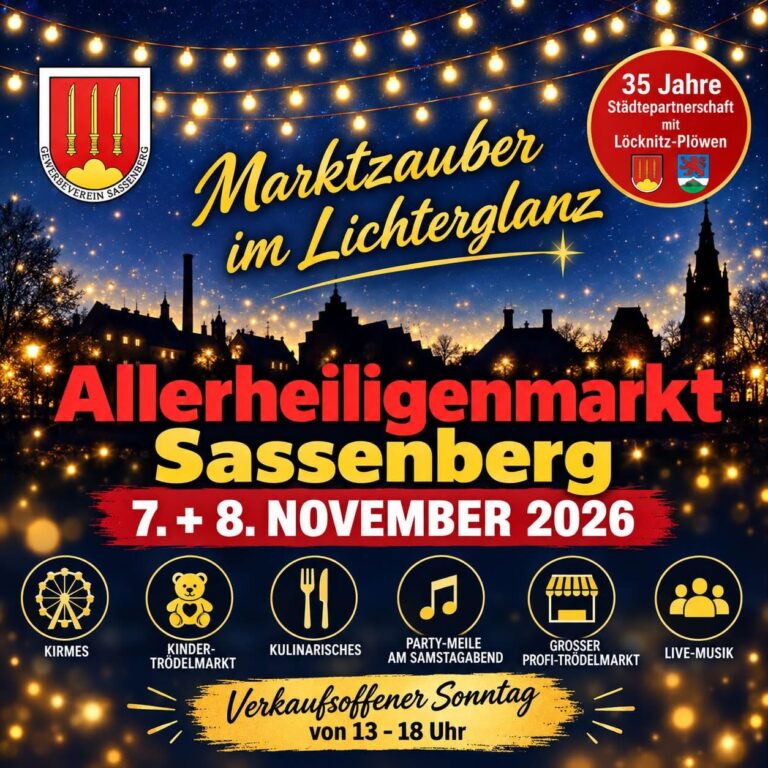 Allerheiligenmarkt am 7. + 8.11.2026