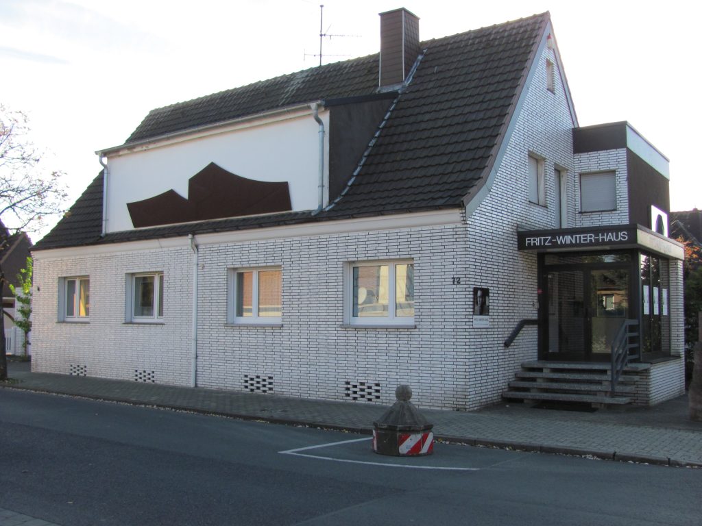 Fritz-Winter-Haus Ahlen, Vorderansicht. Foto: NordNordWest/Wikipedia, CC BY-SA 3.0 DE.