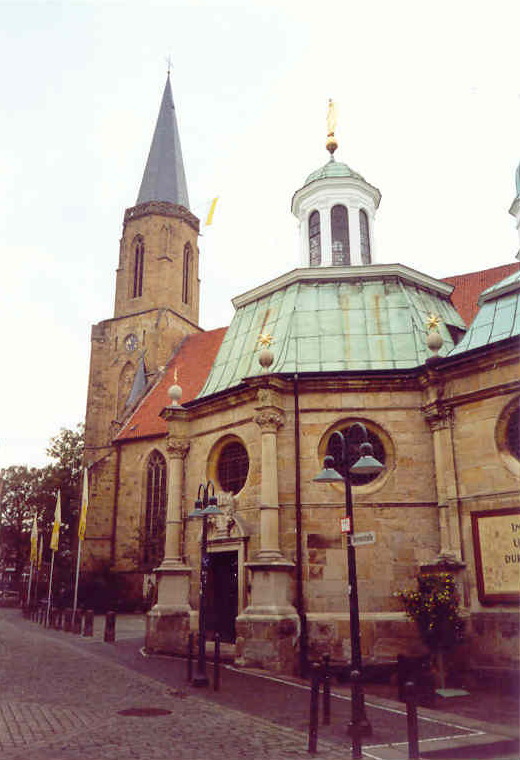 Marien-Wallfahrtskapelle vor der Propsteikirche St. Clemens in Telgte