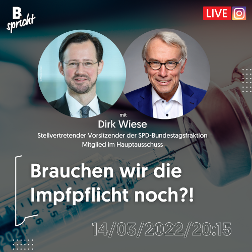 Daldrup lädt zum Austausch über die Impfpflicht mit Dirk Wiese &#8211; Montag, 14.03., 20:15 live bei Instagram