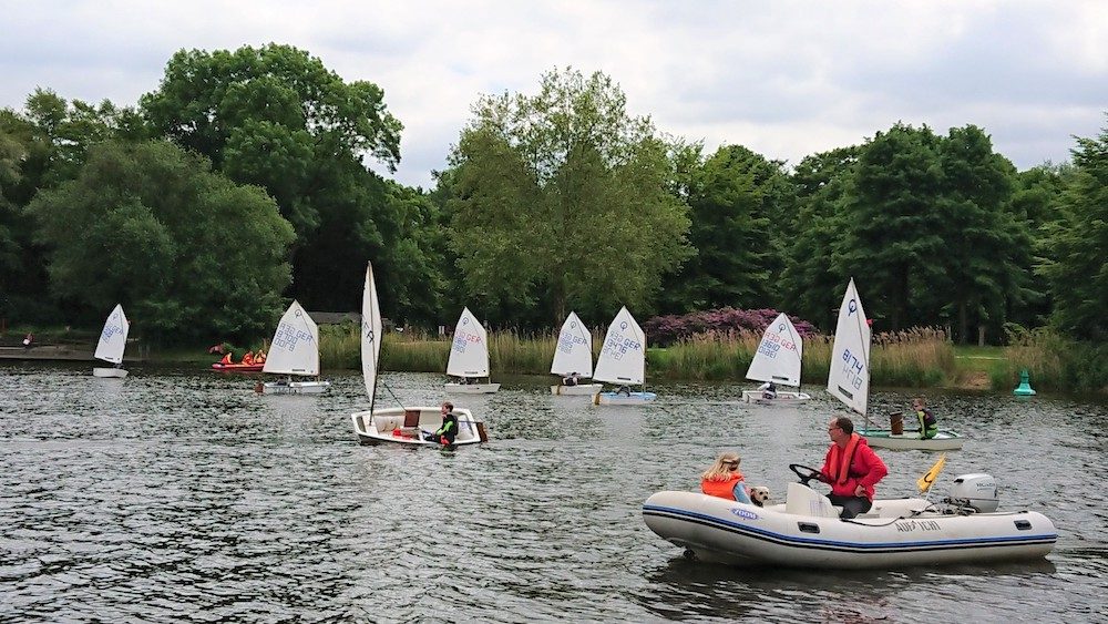 Jüngstensegelschein in den Sommerferien am Emssee in Warendorf