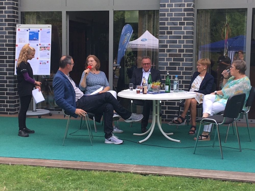 Tourstopp beim Kneipp-Verein Warendorf e.V.  –  Ohne ehrenamtliche Hilfe würde kein Verein funktionieren!