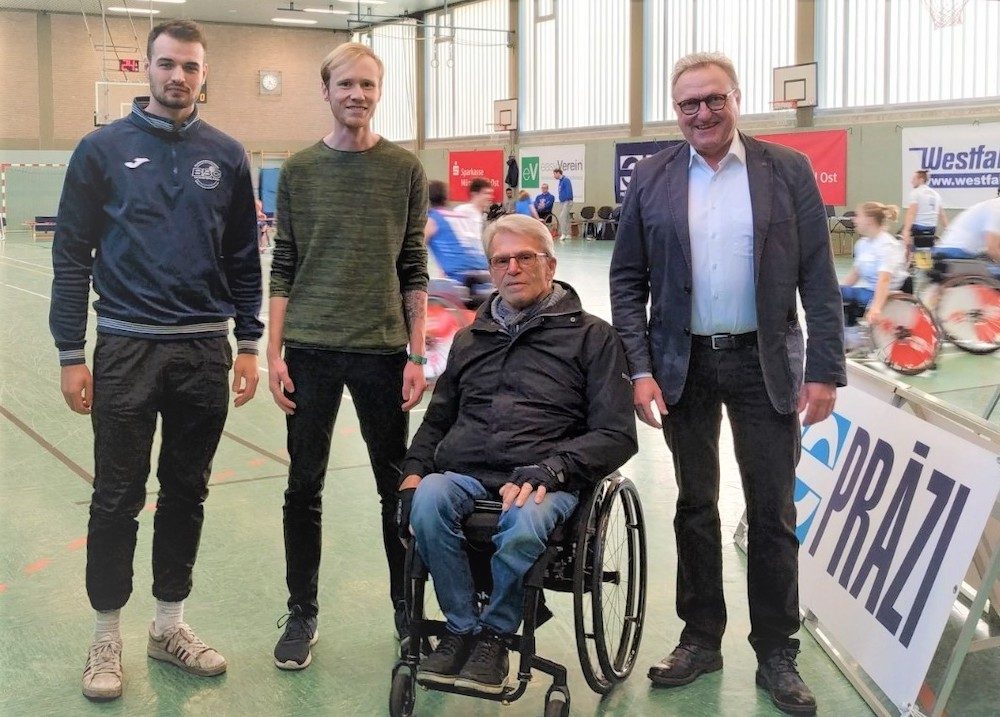 Stadtsportverband besucht Heimspiel des BBC Münsterland